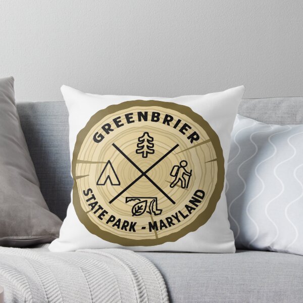 Item preview, Greenbrier State Park Maryland Log Slice designed and sold by VanyaKar.