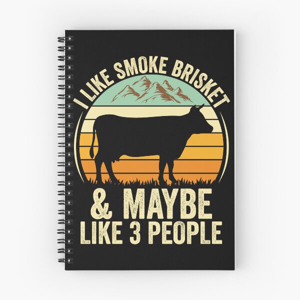 Item preview, I Like Smoke Brisket And Maybe Like 3 People Funny BBQ Lover T-Shirt designed and sold by KGN  CREATIVITY.