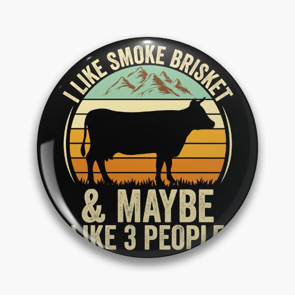 Item preview, I Like Smoke Brisket And Maybe Like 3 People Funny BBQ Lover T-Shirt designed and sold by KGN  CREATIVITY.
