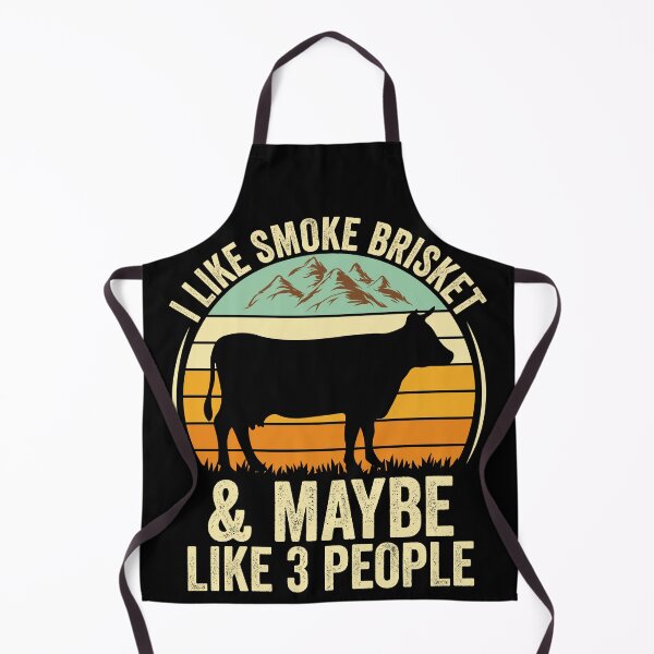 Item preview, I Like Smoke Brisket And Maybe Like 3 People Funny BBQ Lover T-Shirt designed and sold by KGN CREATIVITY.