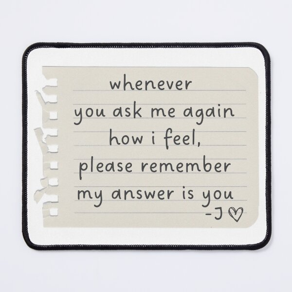 Try Again Lyrics On a Notepad - Jaehyun 재현 (kpop) | Sticker