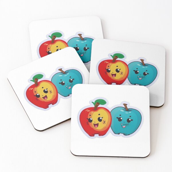 Item preview, Cute cartoon fruits designed and sold by Stickermagician.