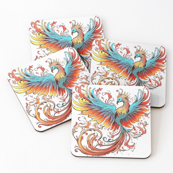 Item preview, Phoenix  Colorful Fauna designed and sold by mixzer.