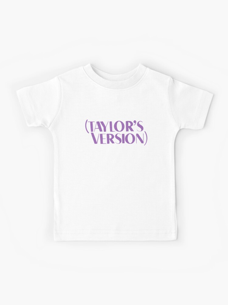 Taylor's version - purple sparkles Kids T-Shirt for Sale by  LisaMichelleArt | Redbubble