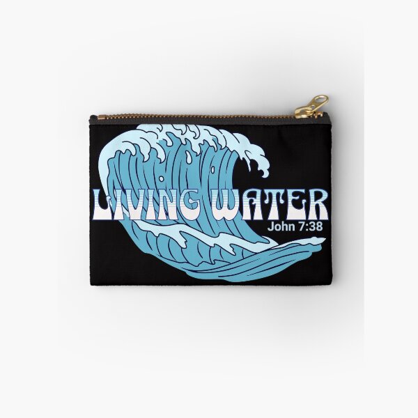 Item preview, Living Water Retro Christian Faith  designed and sold by BeansHotTees.