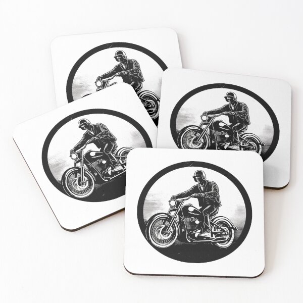 Item preview, Motorcycle rider silhouette designed and sold by Stickermagician.