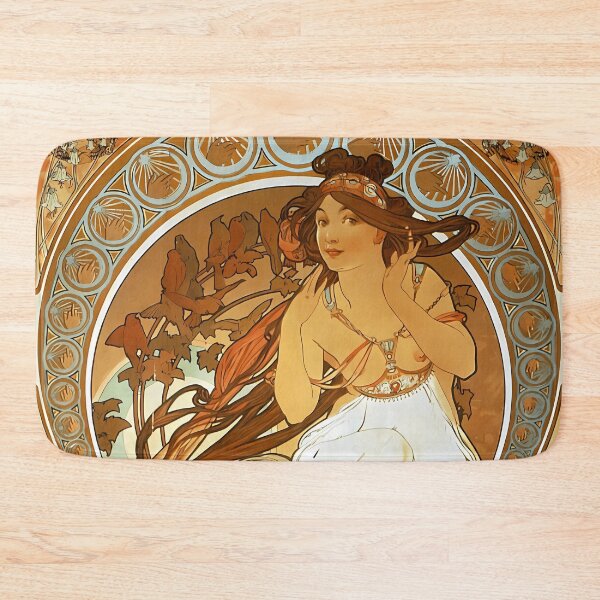 Item preview, Alphonse Mucha, Music, Art Nouveau designed and sold by NouveauEra.