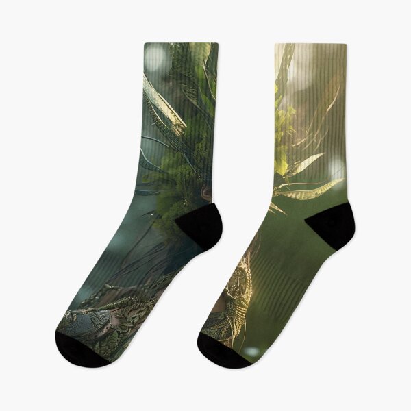 Item preview, Enchanting Whispers: A Verdant Symphony of Nature's Grace designed and sold by oanaunciuleanu.