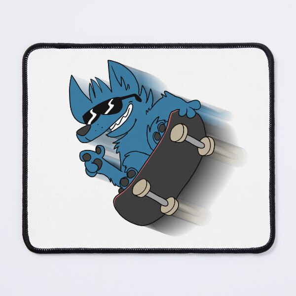 Item preview, Skateboarding toon dog character! designed and sold by CattleChoir.