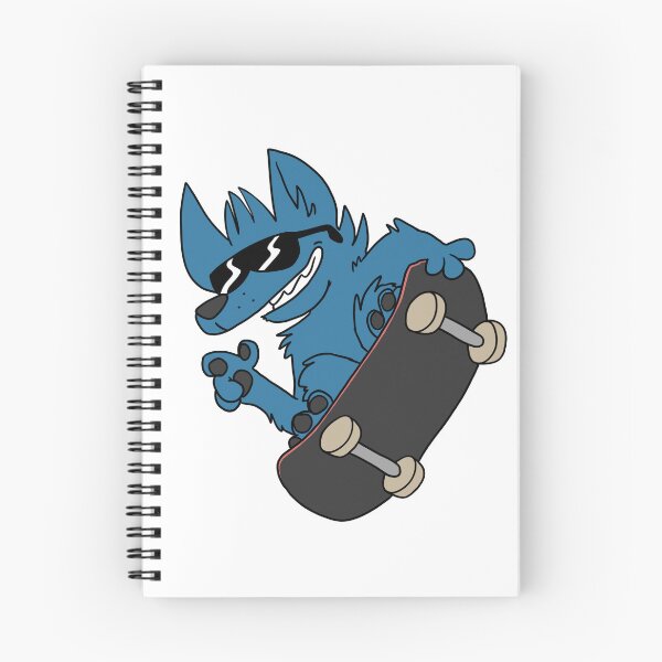 Item preview, Skateboarding toon dog character! designed and sold by CattleChoir.