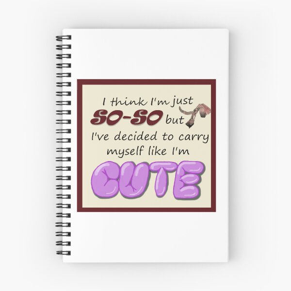 Item preview, I've decided I'm cute designed and sold by JeathroTheHutt.