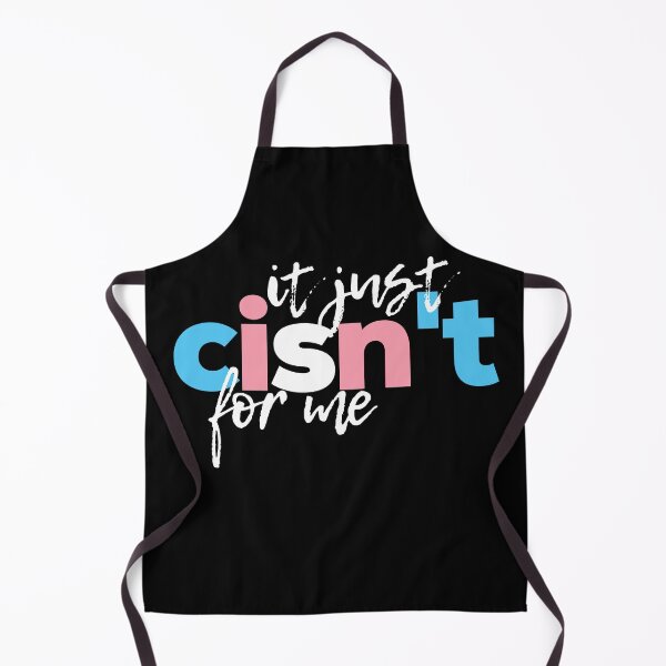 Item preview, It Just Cisn't For Me Trans. Transgender Pride designed and sold by Subtle Pride Shop.