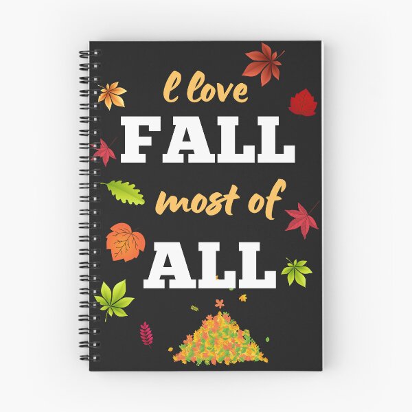 Item preview, I love fall most of all designed and sold by Hasithasu.