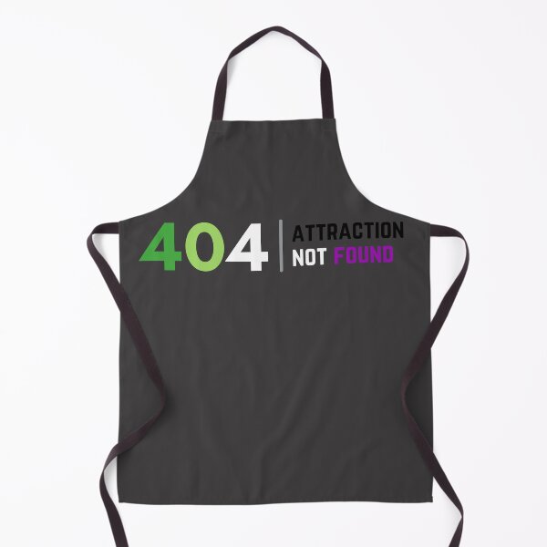 Item preview, 404 Aro Ace Attraction Not Found. Aroace Pride designed and sold by Subtle Pride Shop.