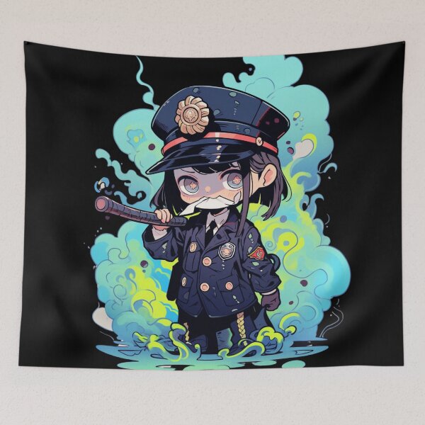 Item preview, Cute Police Little Girl designed and sold by JustArtDesign9.