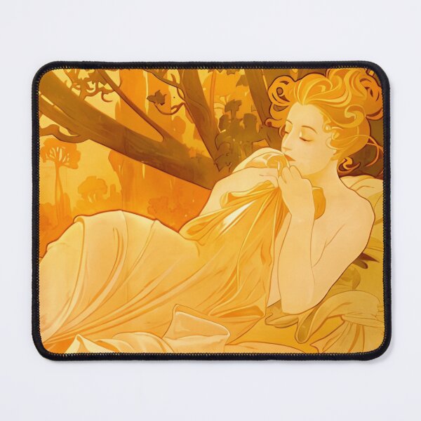 Item preview, Alphonse Mucha, Dusk, Art Nouveau designed and sold by NouveauEra.