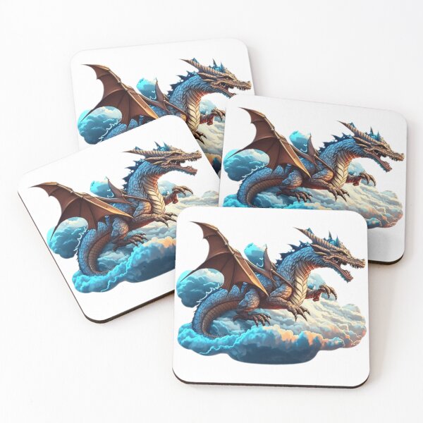Item preview, Majestic Dragon in the Sky: Stunning Fantasy Art Design designed and sold by DesginsDone.