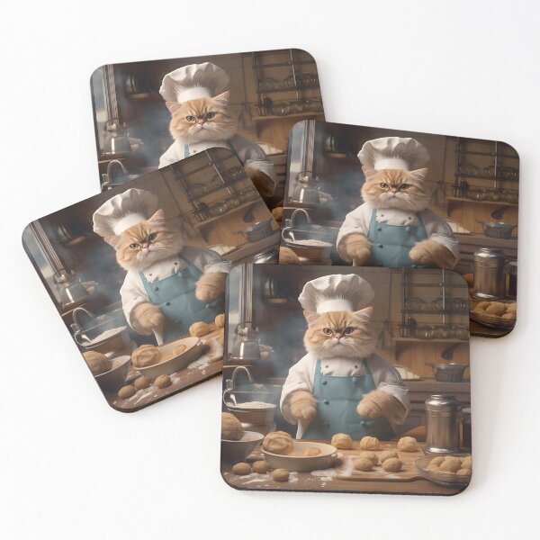 Item preview, The Biscuit Kitty Biscuit Chef designed and sold by Justpurrs.