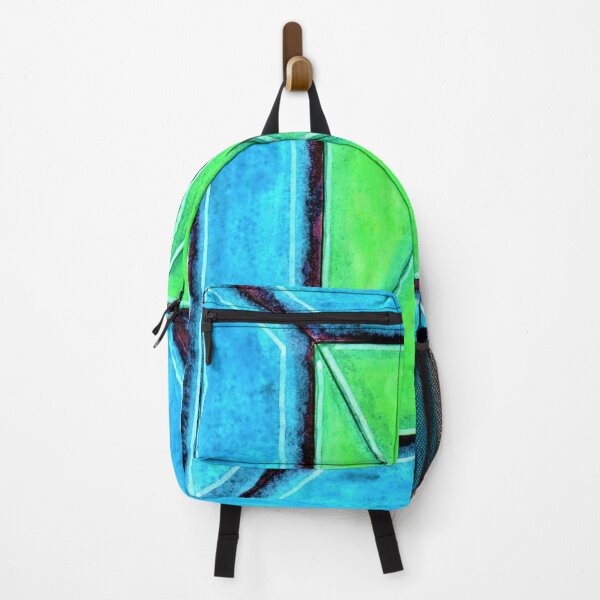 Item preview, Pattern rectangle green blue watercolor fine art designed and sold by janianna.