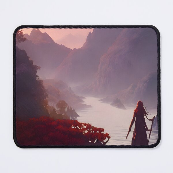 Item preview, Wading through the mountain stream designed and sold by MDArtdesigns.