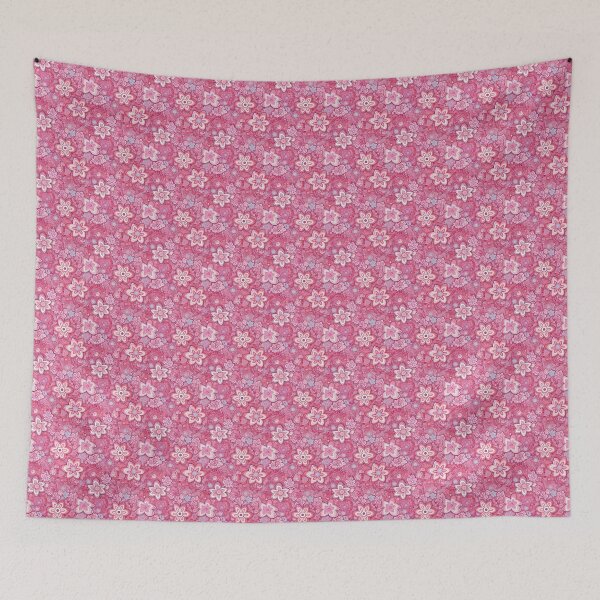 Item preview, Pink Flower Pattern designed and sold by QuanBread.