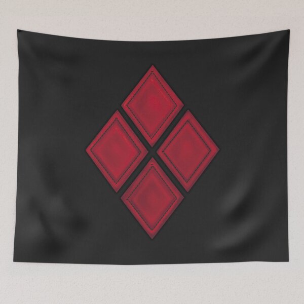 Item preview, Red Diamond Patches with Inside stitching designed and sold by hellthirteen.