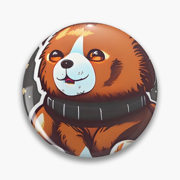 Item preview, Cute Bear Sitting Down designed and sold by SunobStickers.