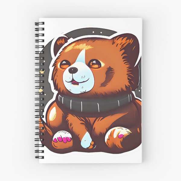 Item preview, Cute Bear Sitting Down designed and sold by SunobStickers.