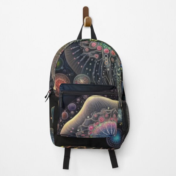 Item preview, Jellyfish with Bubbles designed and sold by ImaginationbyAI.