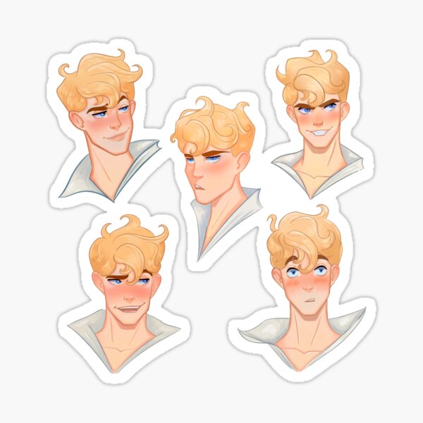 Jacks Prince of Hearts Once Upon A Broken Heart stickers Sticker