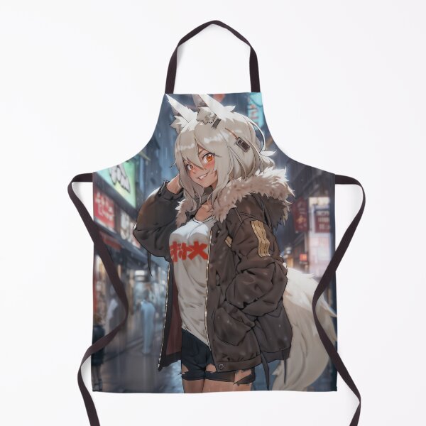 Item preview, Cyberpunk Wolfgirl designed and sold by AiLoveAnime.