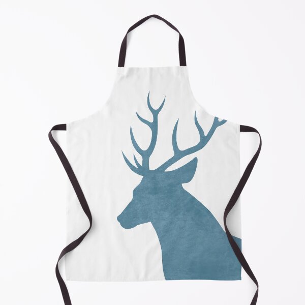 Artikelvorschau, Blaue Hirsch Silhouette - Skandinavisches Kinderzimmer Dekor - Tierfreunde - Für Kinderzimmer - Minimal entworfen und verkauft von Studio Grafiikka.