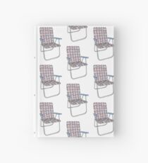 Lawn chair Hardcover Journal