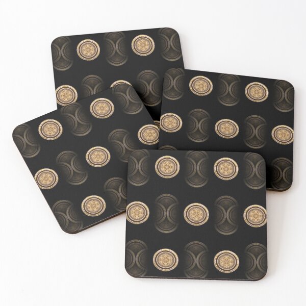 Item preview, Golden coins design  designed and sold by Waxzilla Designz .