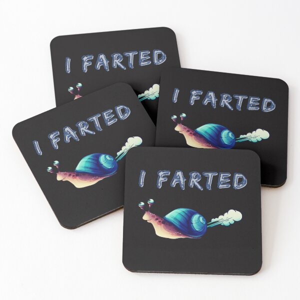 Item preview, I farted funny snail fart Sticker designed and sold by UbaldoKautzer.