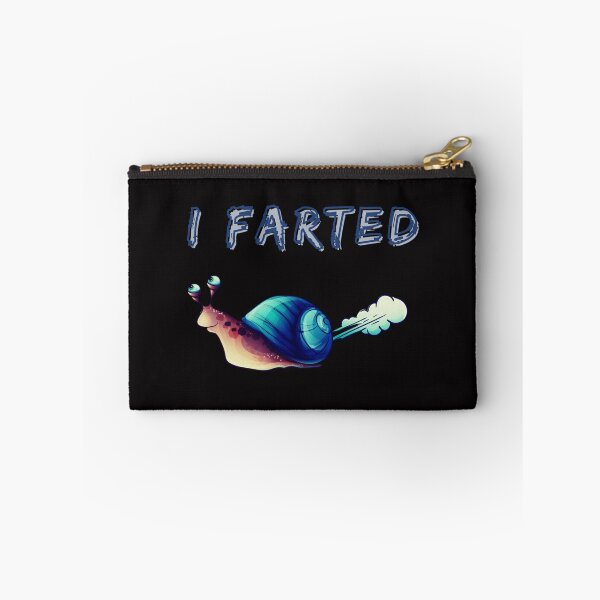 Item preview, I farted funny snail fart Sticker designed and sold by UbaldoKautzer.