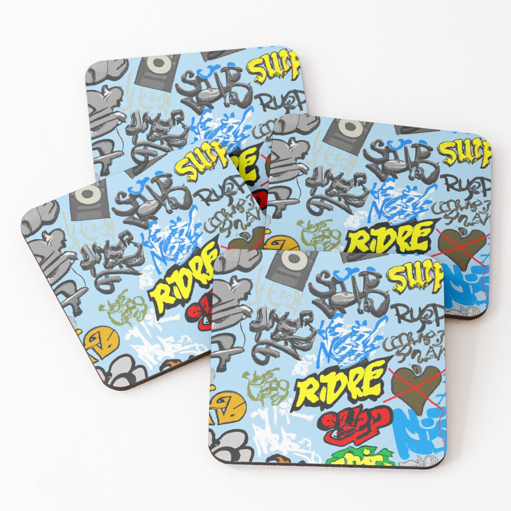 Item preview, Coasters (Set of 4) designed and sold by AbstractThreads.