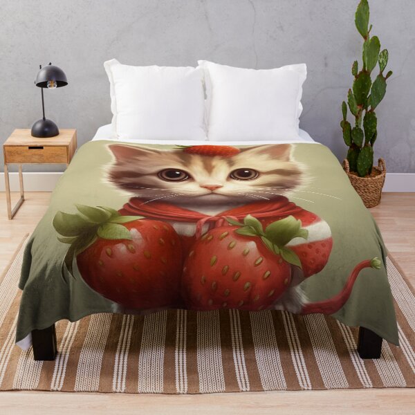 Item preview, Strawberry Kitten  designed and sold by SnarkyDoodles.