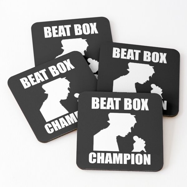 Item preview, Beat Box Champion Black And White  designed and sold by HankTrantow.