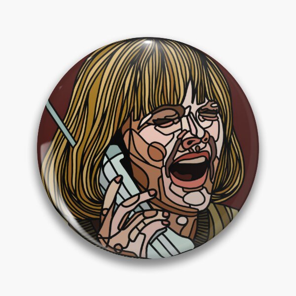 UR Cute Scream (1996) Pin | Redbubble