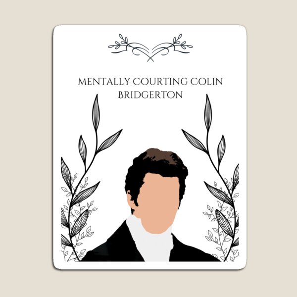 Aperçu de l'œuvre Courtiser mentalement Colin Bridgerton créée et vendue par Classicambience.