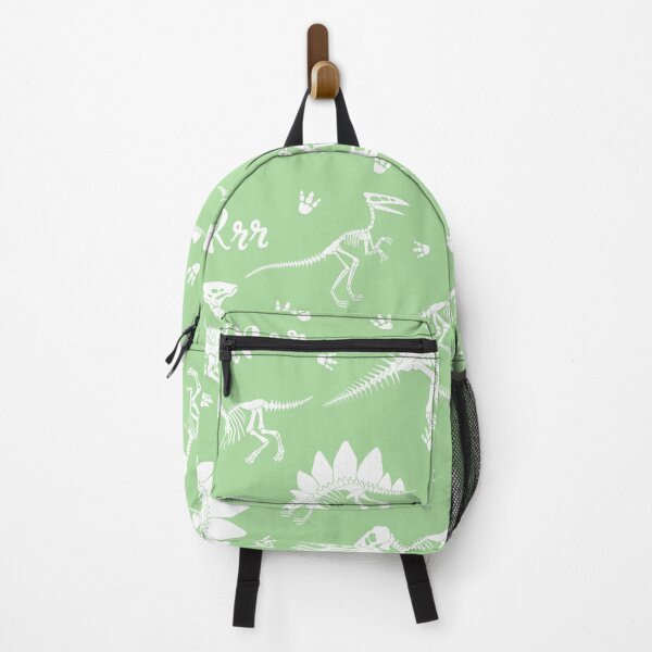 Item preview, Painted Dinos Green and White pattern designed and sold by Ladies-Boutique.