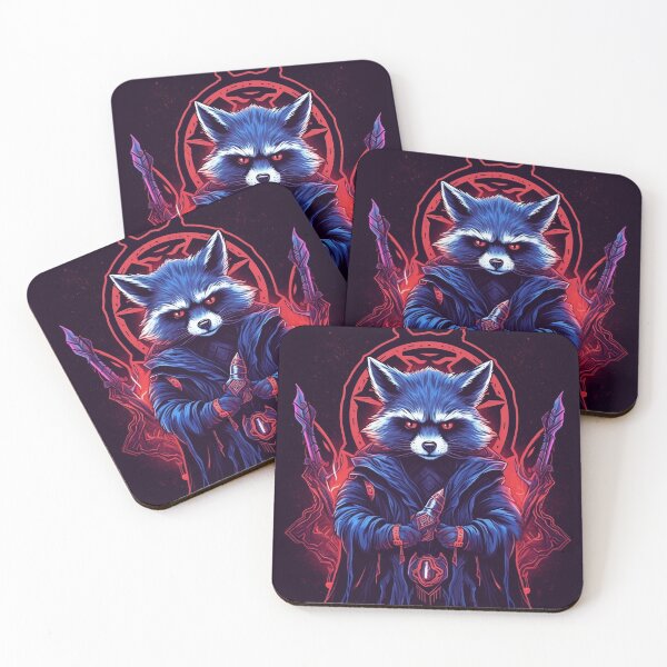 Item preview, Racoon sith lord designed and sold by MoonWalkJourney.
