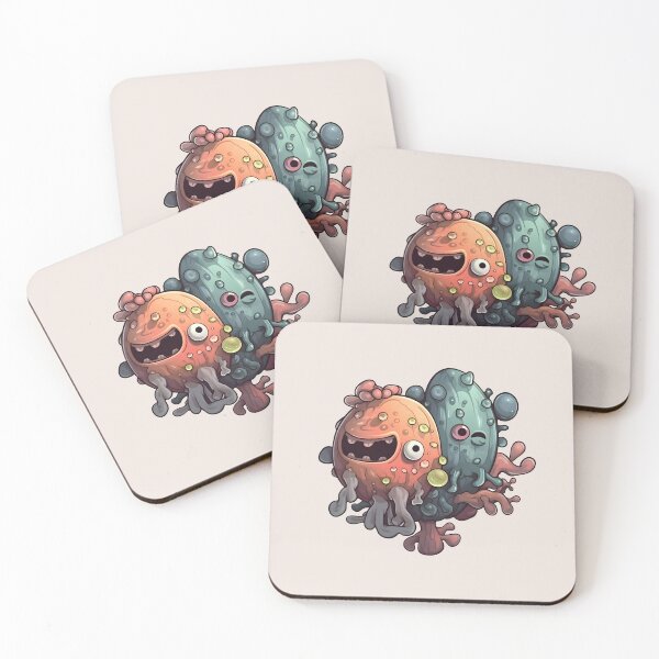 Item preview, Microbial Friendship designed and sold by SmittenbyKitten.