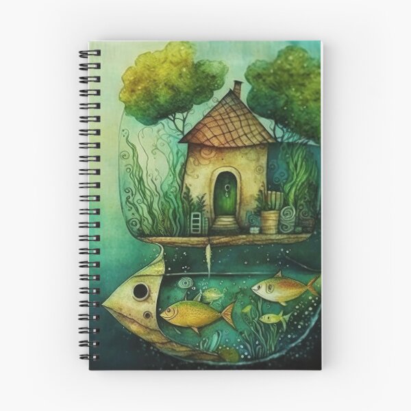 Item preview, Fishtank Islands designed and sold by ImaginationbyAI.