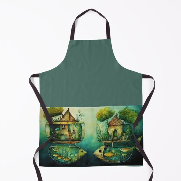 Item preview, Fishtank Islands designed and sold by ImaginationbyAI.