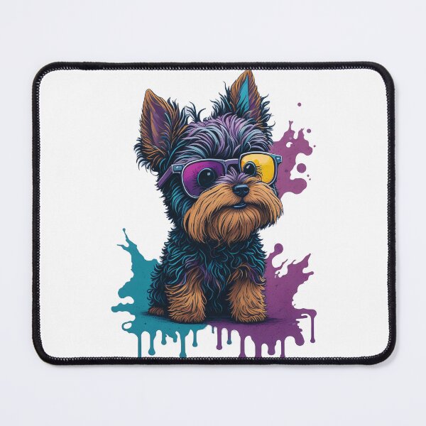 Item preview, Yorkie Puppy Graffiti Sunglasses 2 designed and sold by 5dward.
