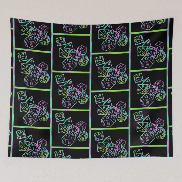 Item preview, Poly Dice Linework designed and sold by Black-Orc.