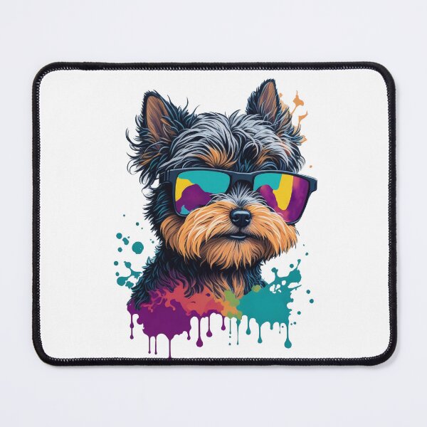 Item preview, Yorkie Puppy Graffiti Sunglasses designed and sold by 5dward.