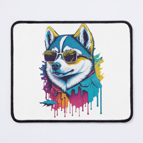 Item preview, Husky Puppy Graffiti Sunglasses designed and sold by 5dward.